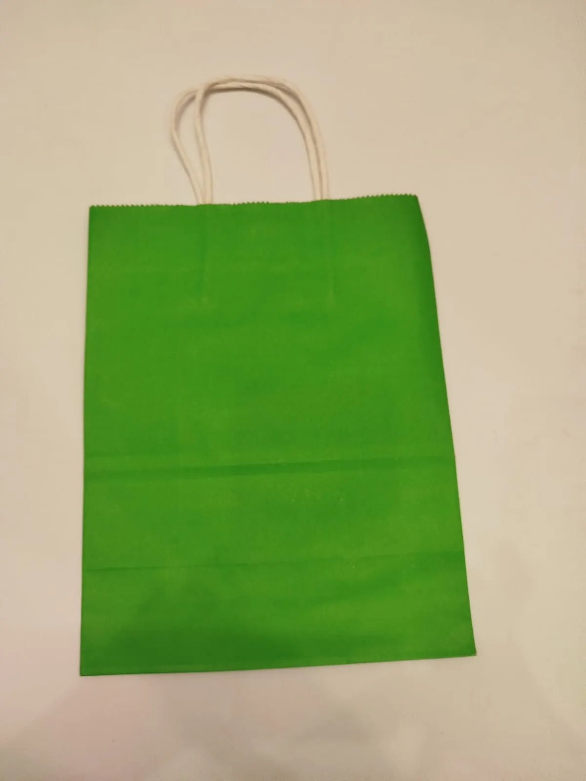 Green paper bag 10 'x 8'