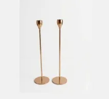 Golden candle stand