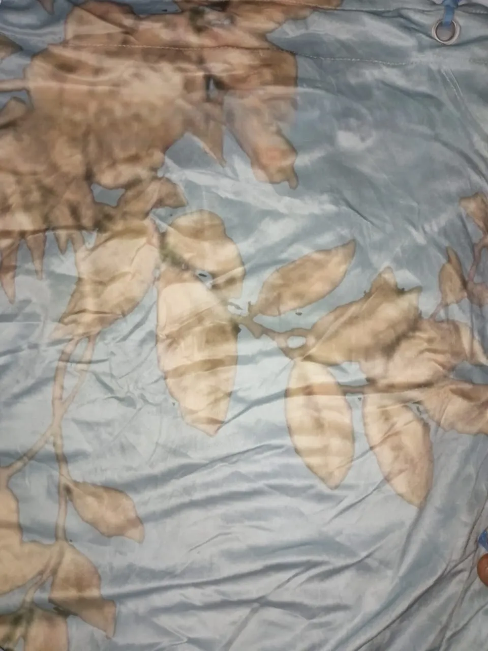 Sky Blue Printed Roof