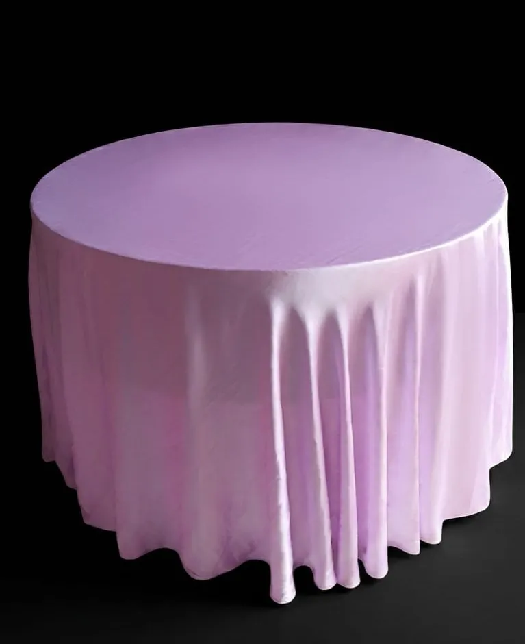 Light Pink Silk Tablecloths (8)