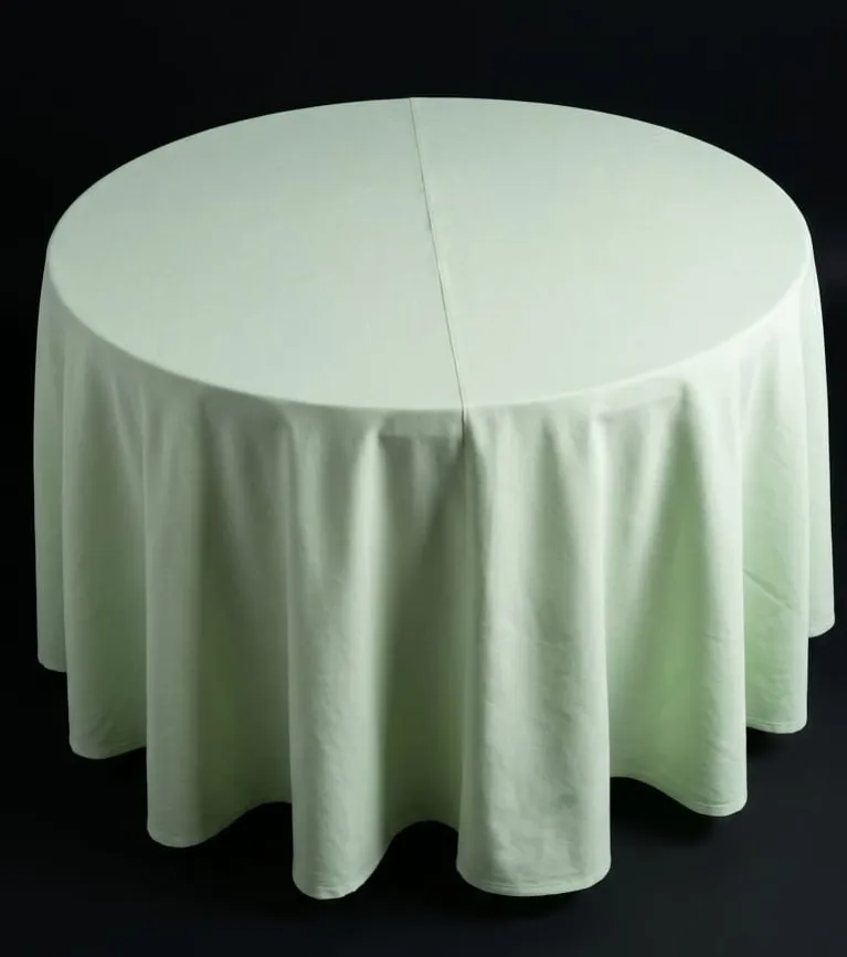 Apple Green Silk Tablecloths (7)