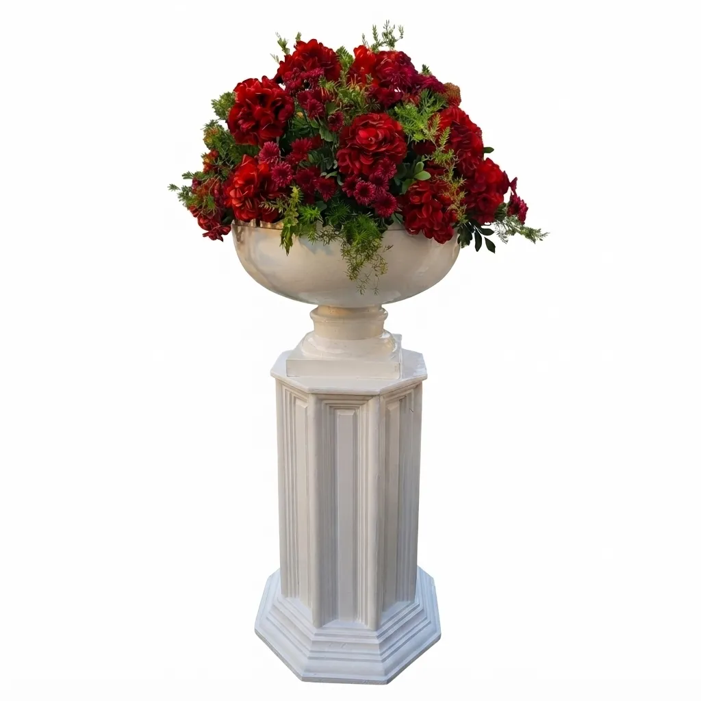 Round Padestal Urn 5ft 