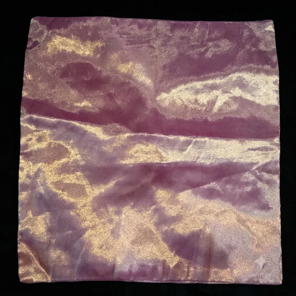 Gold & Purple Cushion Cover