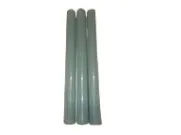 baby blue thick fluted diner candles