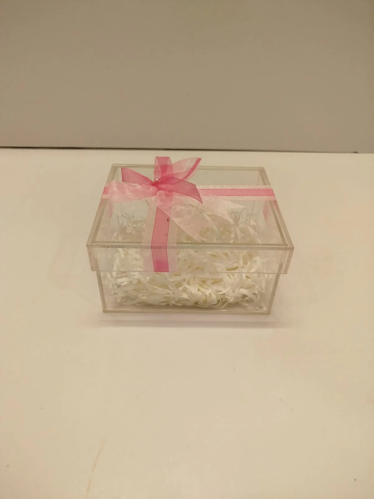 Small acrylic box Size 5x6 inches Height 3 inches