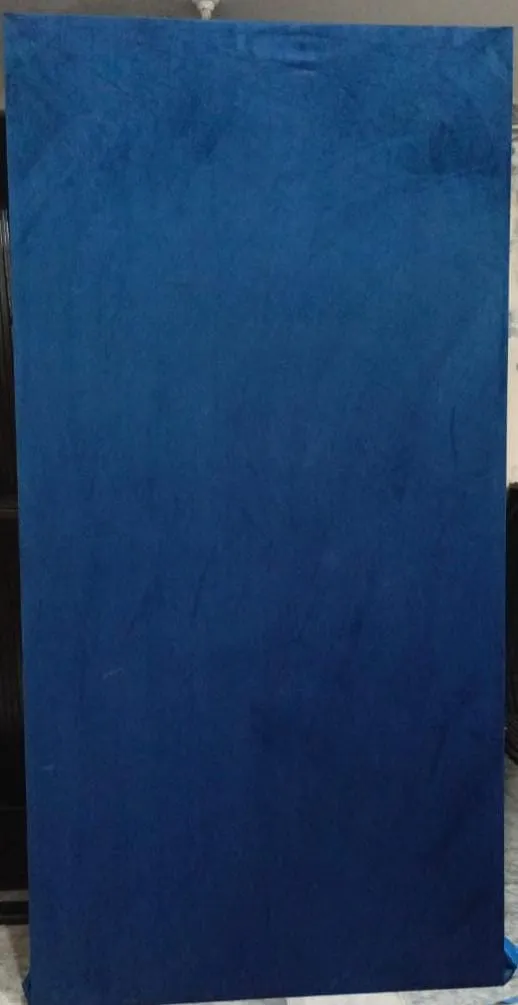 Fabric Panel Neavy Blue color 4x12