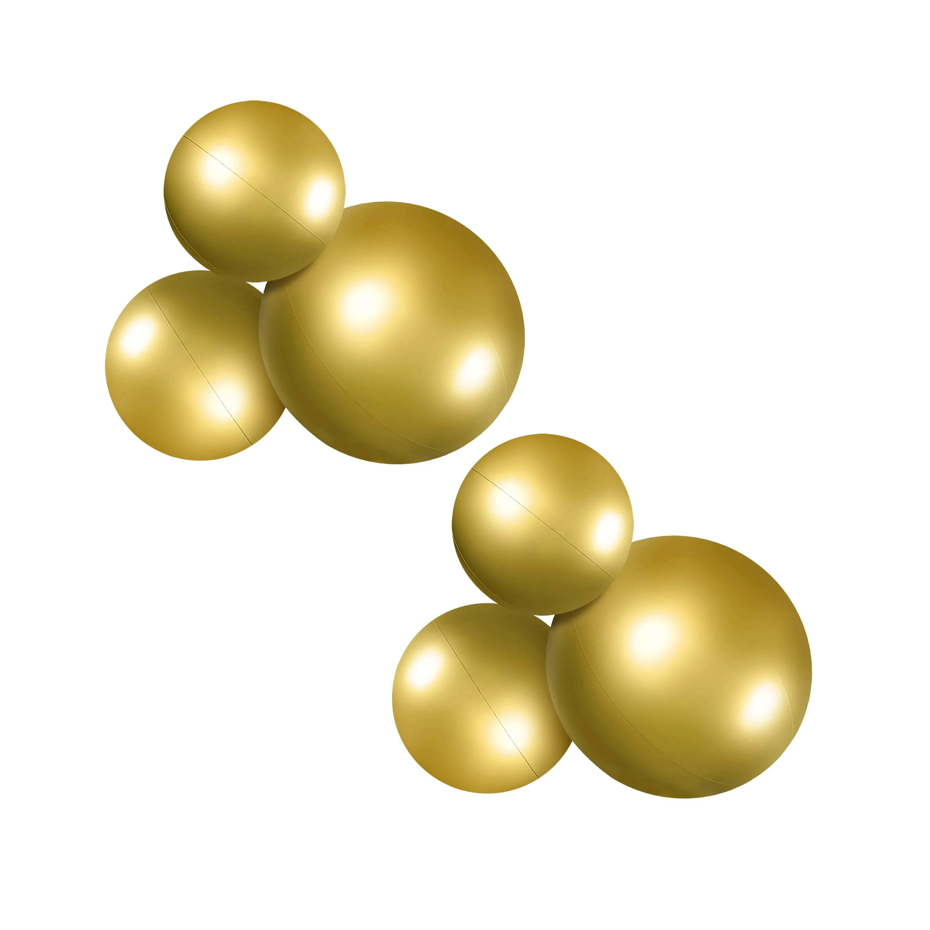 Golden Balloons Metallic packets