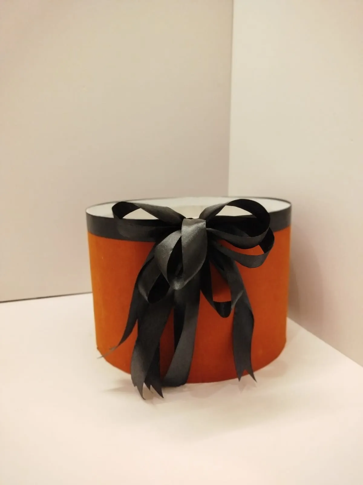 Brown fabric box Size 12x12 inches Height 8 inches