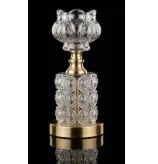 Crystal Bead Golden Candle Stand (13)