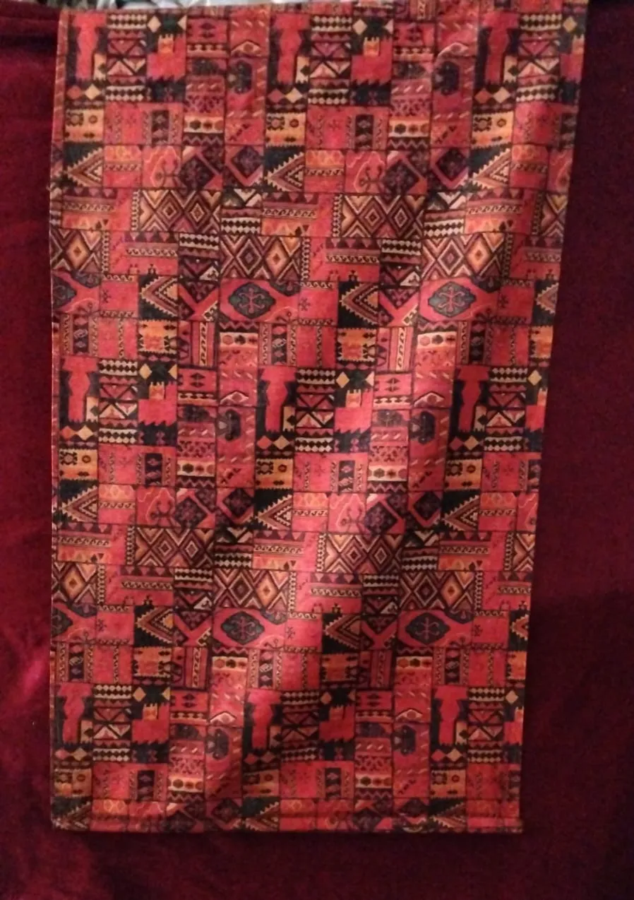 Red Morrocon Tapestries