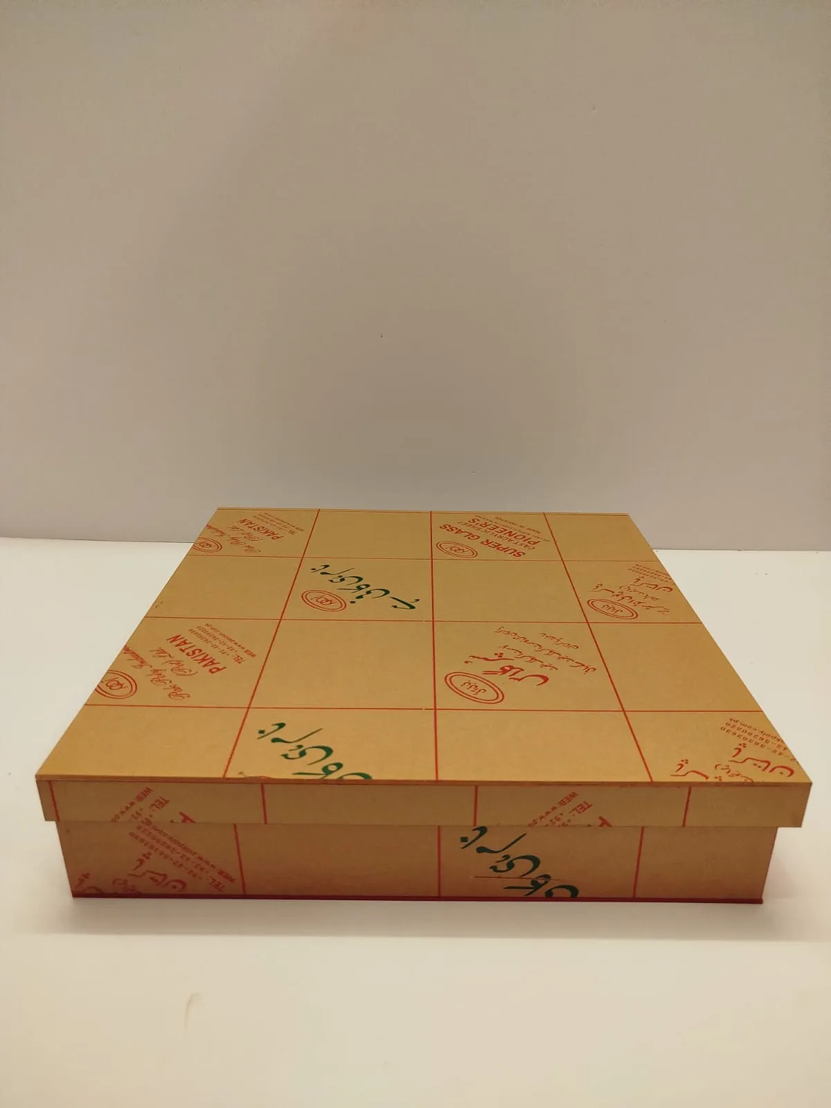 Acrylic box low highted size 14x14 hight 3