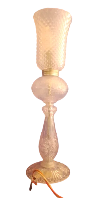 acrylic Table lamp Flower Shape