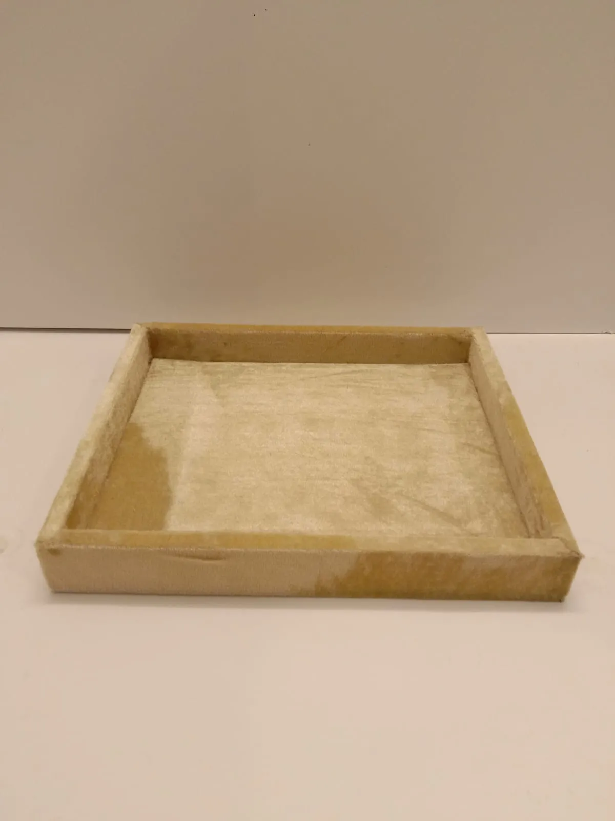 Wooden fabric basket Size 12x14 inches
