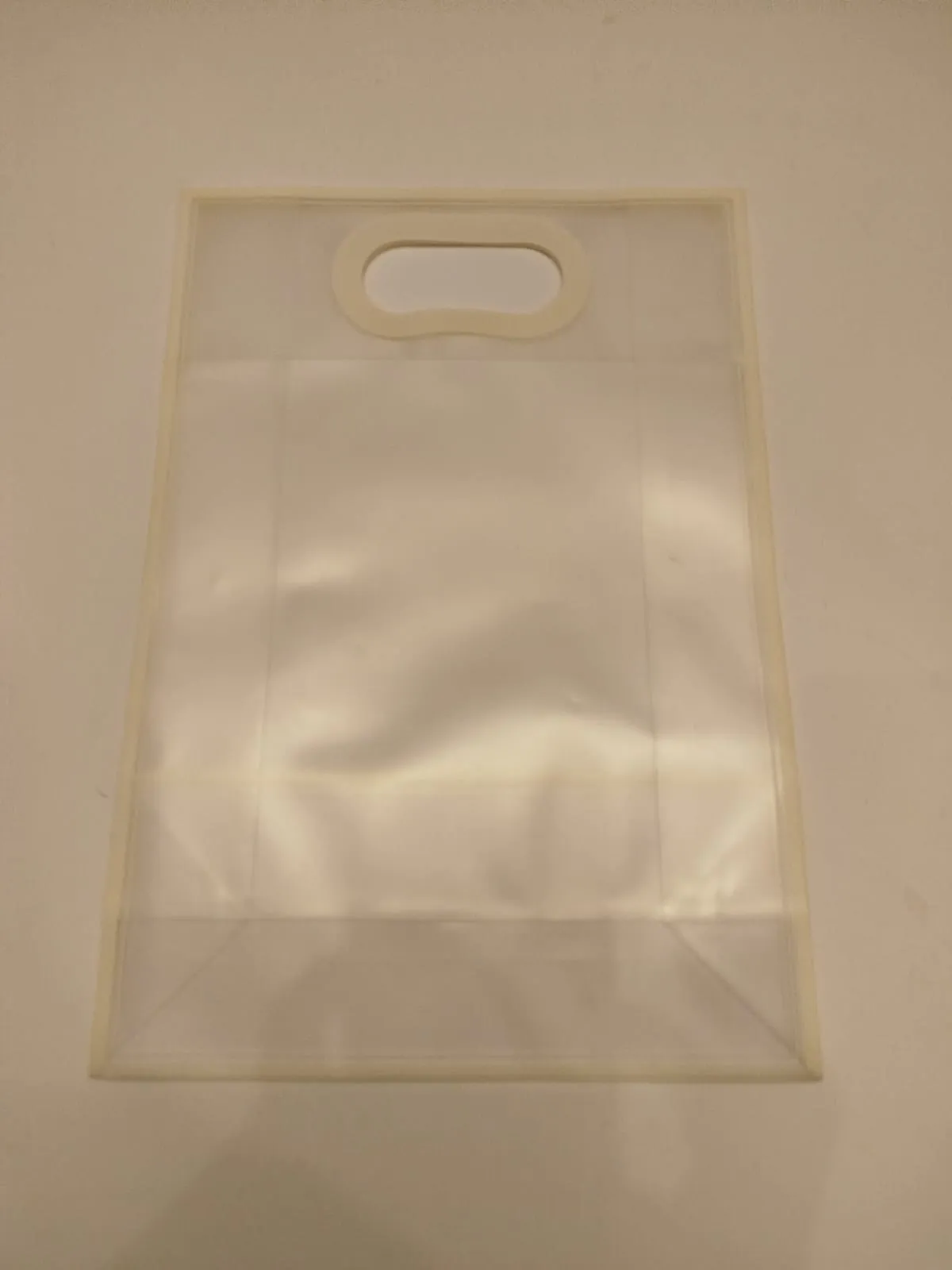 Yellow Transparent gift bag