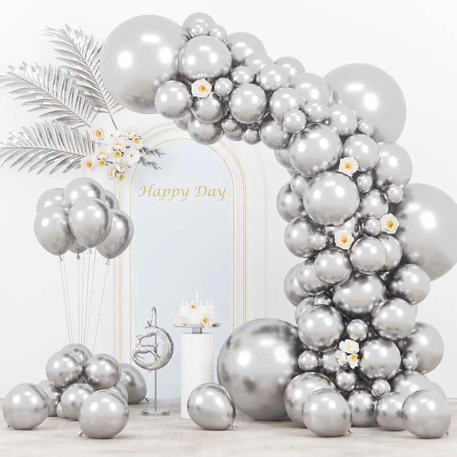 Silver Balloons packet