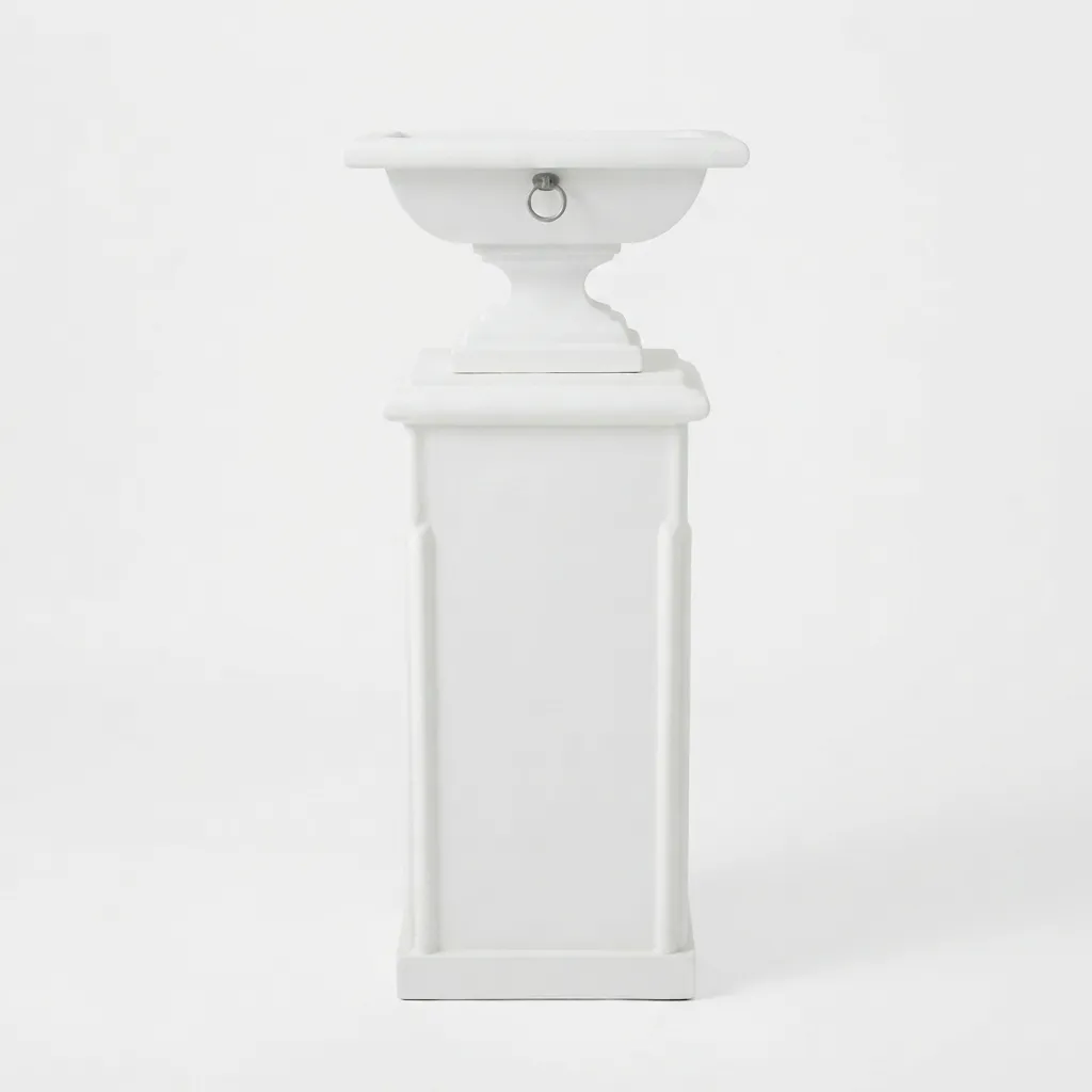 Square Shape Padestal Urn 5.5ft  