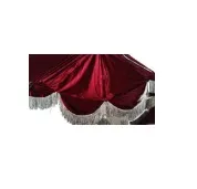 Velvet Umbrella Maroon