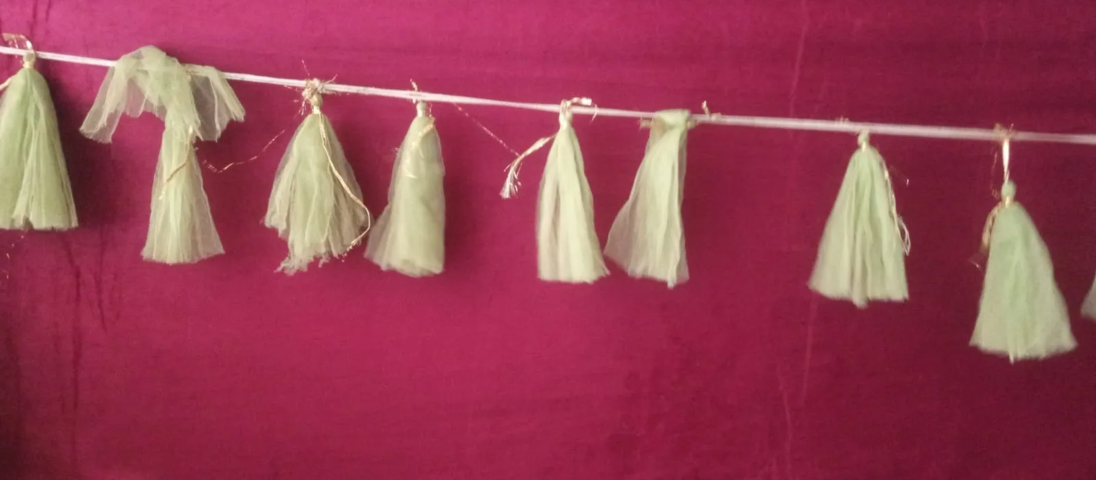 Sage Green Tassel