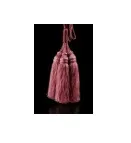 Dark Pink Fabric Tassels (12)