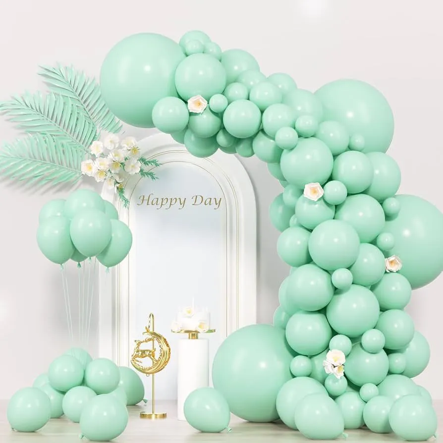 Mint Green Balloons packet