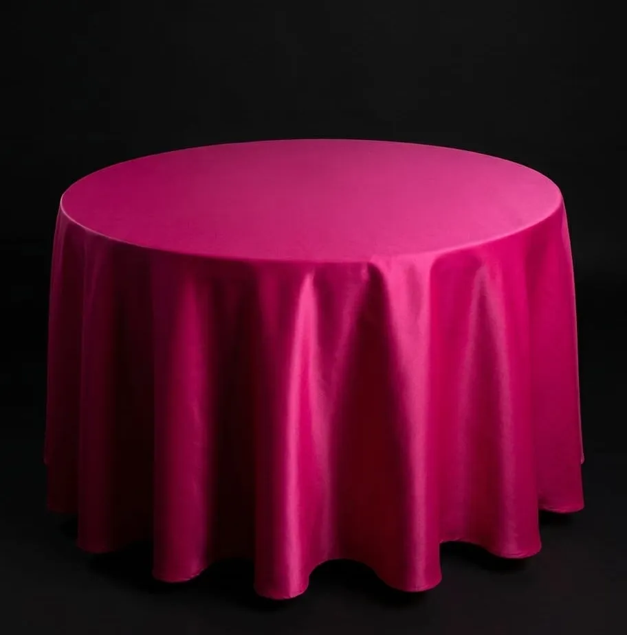 Hot Pink Round Tablecloths (26)