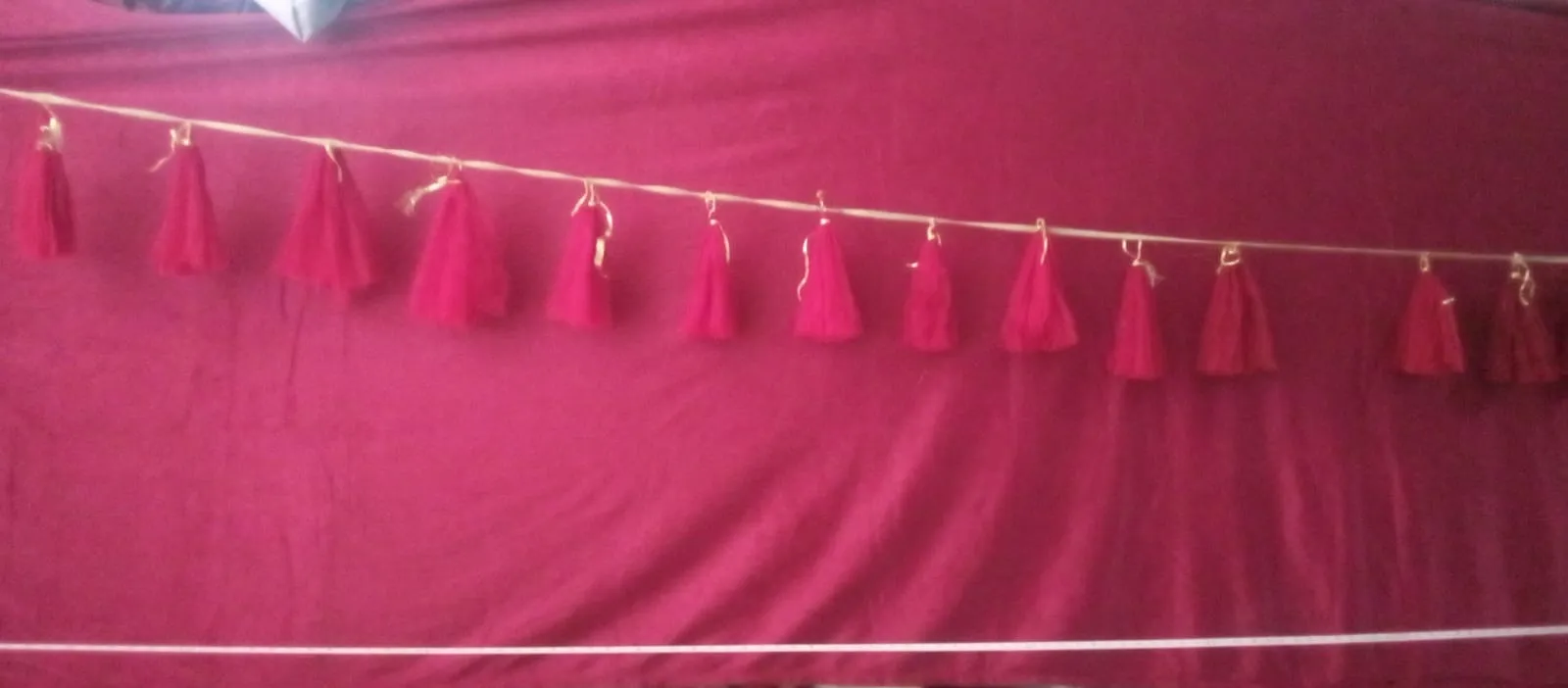 Maroon Tassel