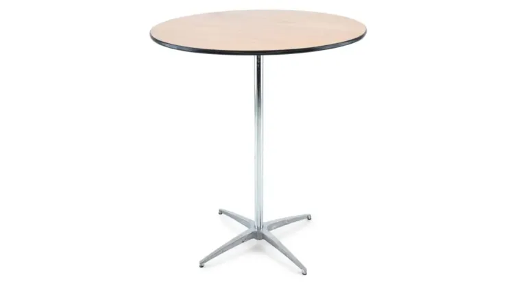 30" Wood Round Bistro Table