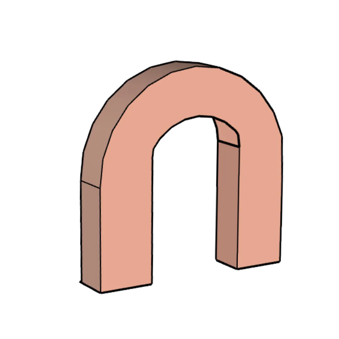 Three Dimentional Arch 8ft x 8ft 