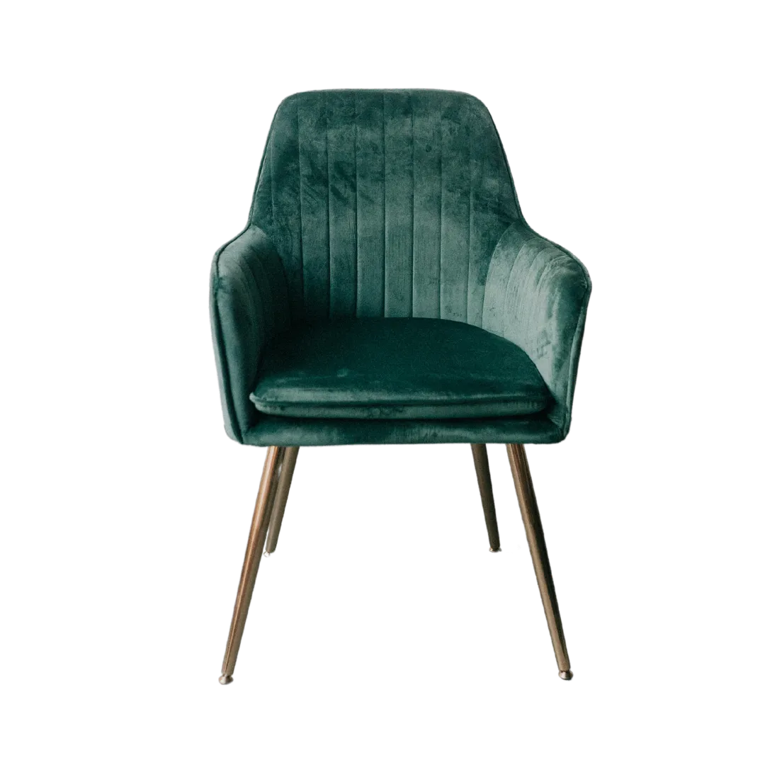 Verdant Green Accent Chair