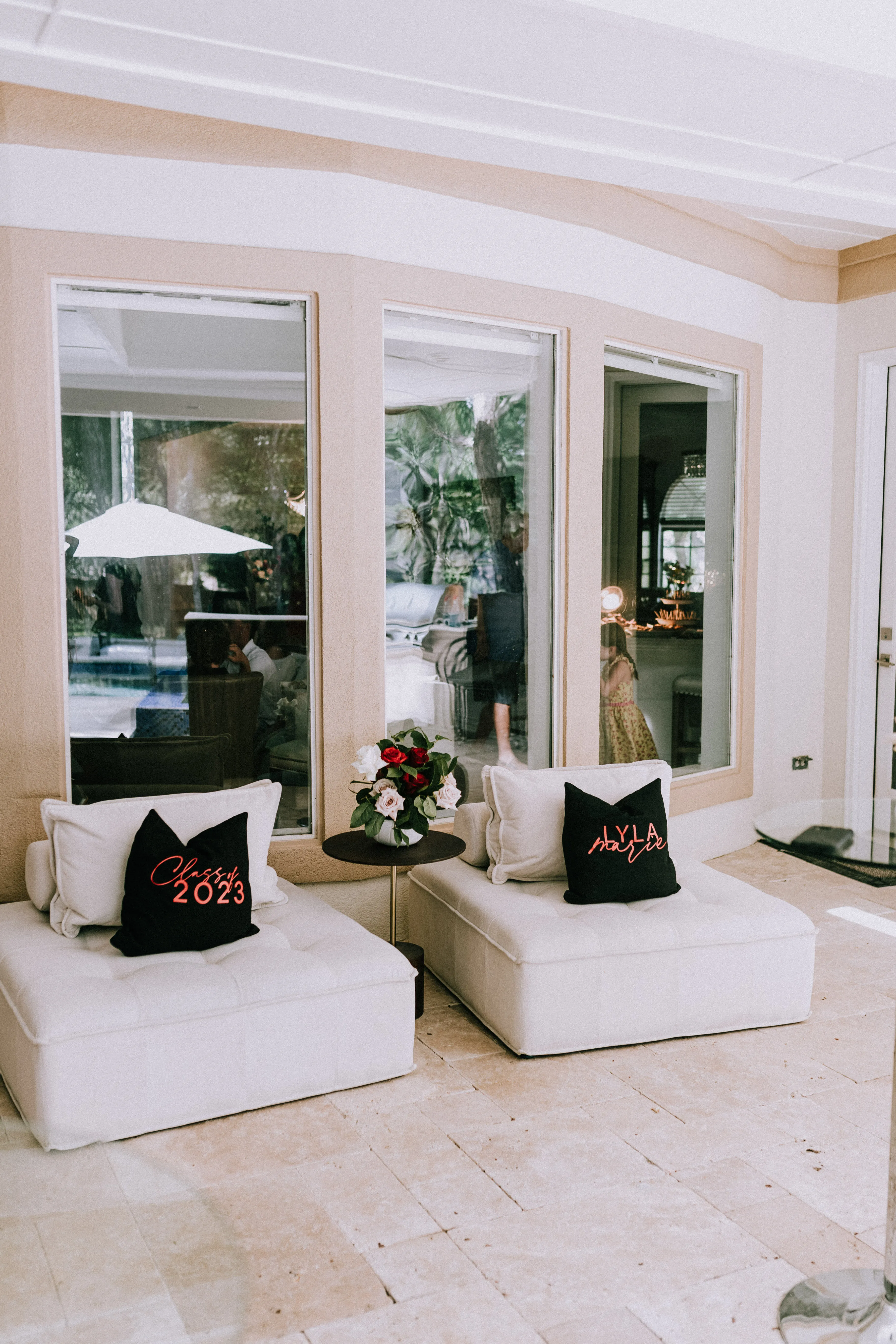 Cream Overflow Lounge Chair