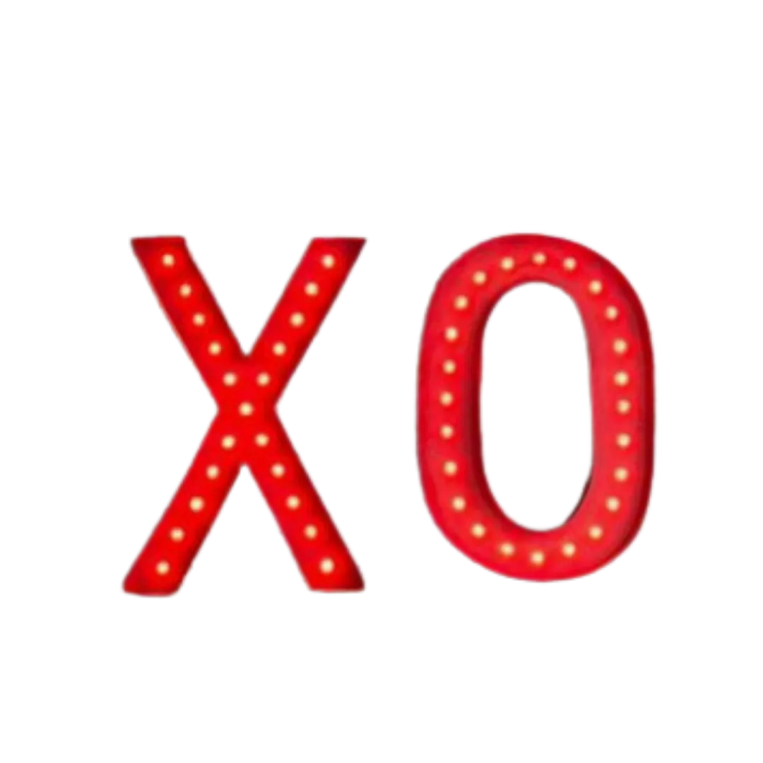 XO Marquee Letters - 4ft 