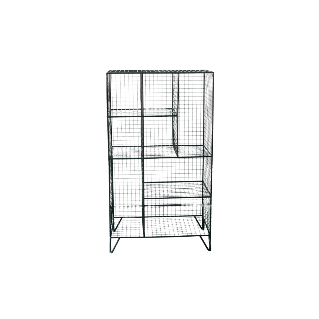 Black Metal Shelving