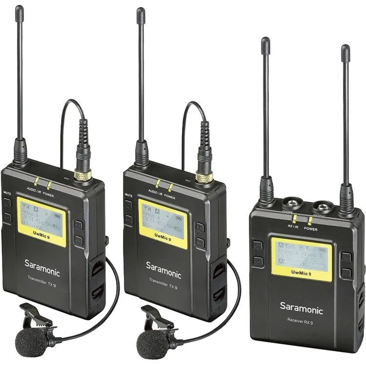 Saramonic Mic UWMIC9 RX9 + TX9 + TX9