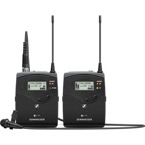 Sennheiser EW 112P G4-B Lavalier Set - Wireless Neck Mic