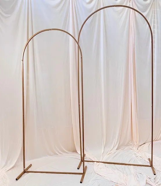 2 Metal Arch Backdrop