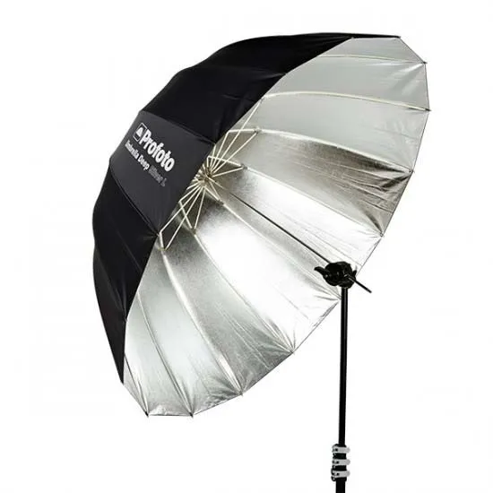 PROFOTO PARAGUAS DEEP M PLATA 105