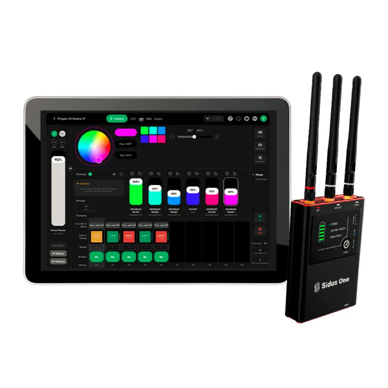 Aputure Sidus One Tranceptor Inalámbrico con Ipad