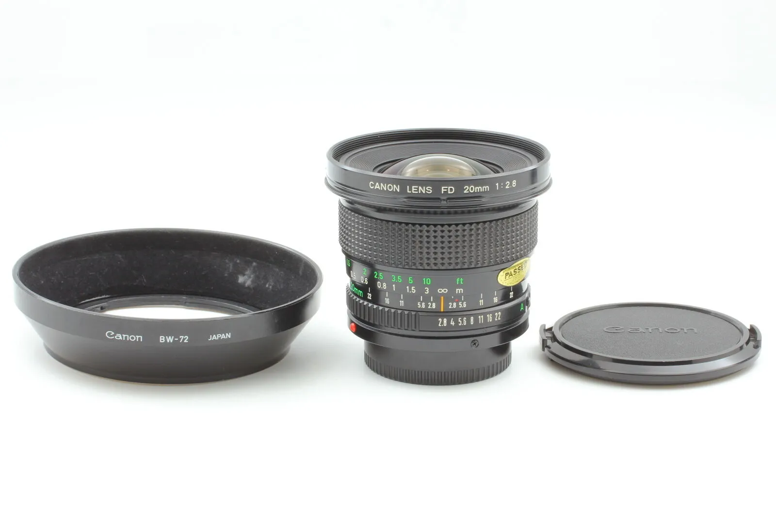 LENTE CANON 20MM FD 2F