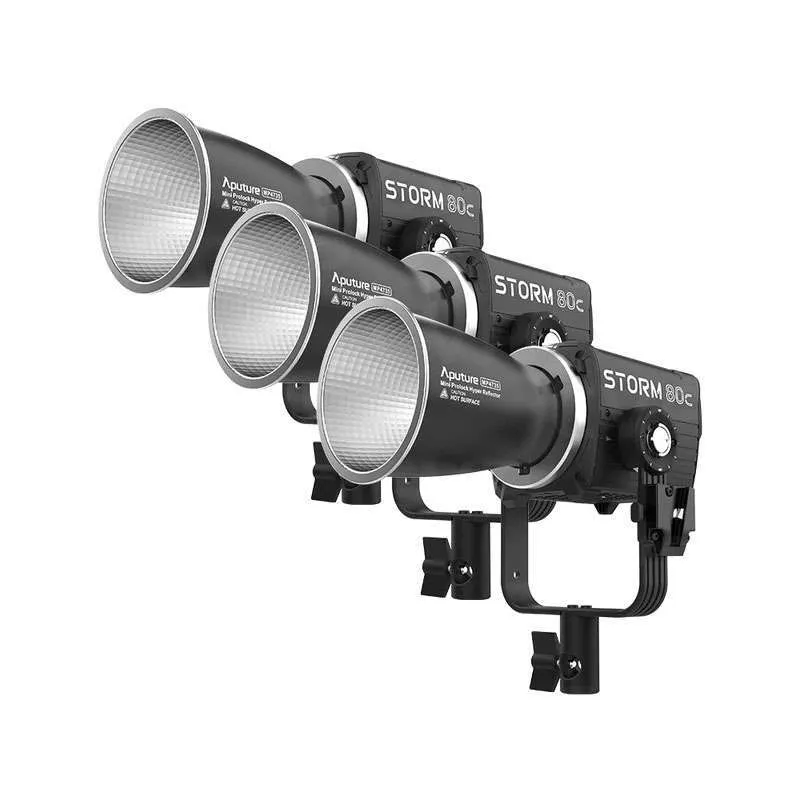 Aputure STORM 80C Kit de 3 luces