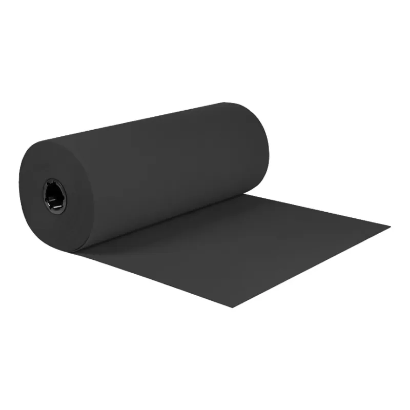 Schwarzer Teppich (Meterware)