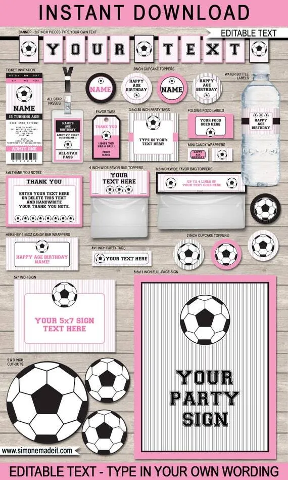 Vorlagen Set - Geburtstag 3