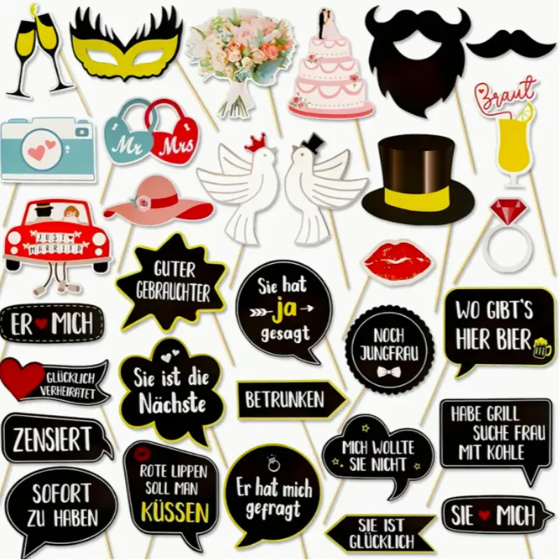 Accessoire Pack - Hochzeit Set 5