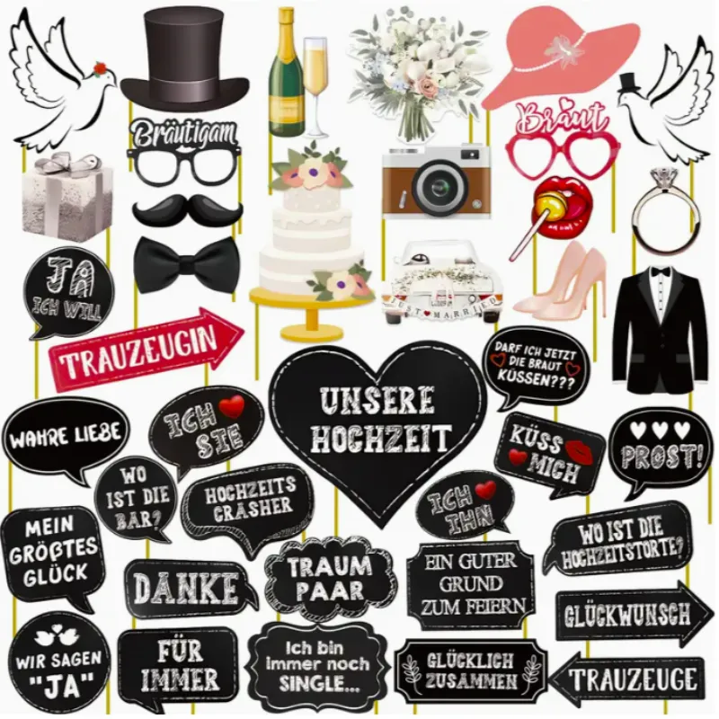 Accessoire Pack - Hochzeit Set 4
