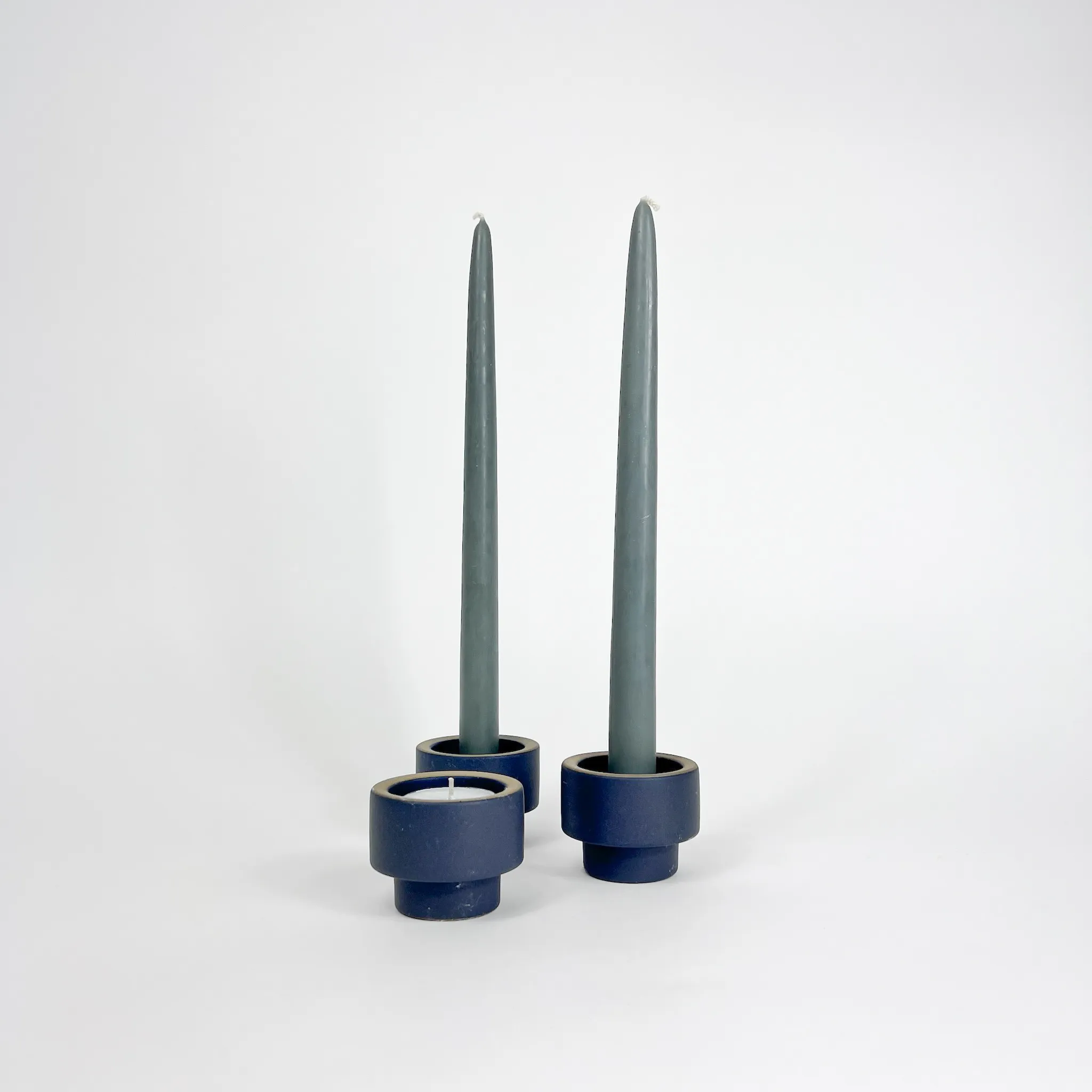 HEATH CANDLE HOLDER - SLATE