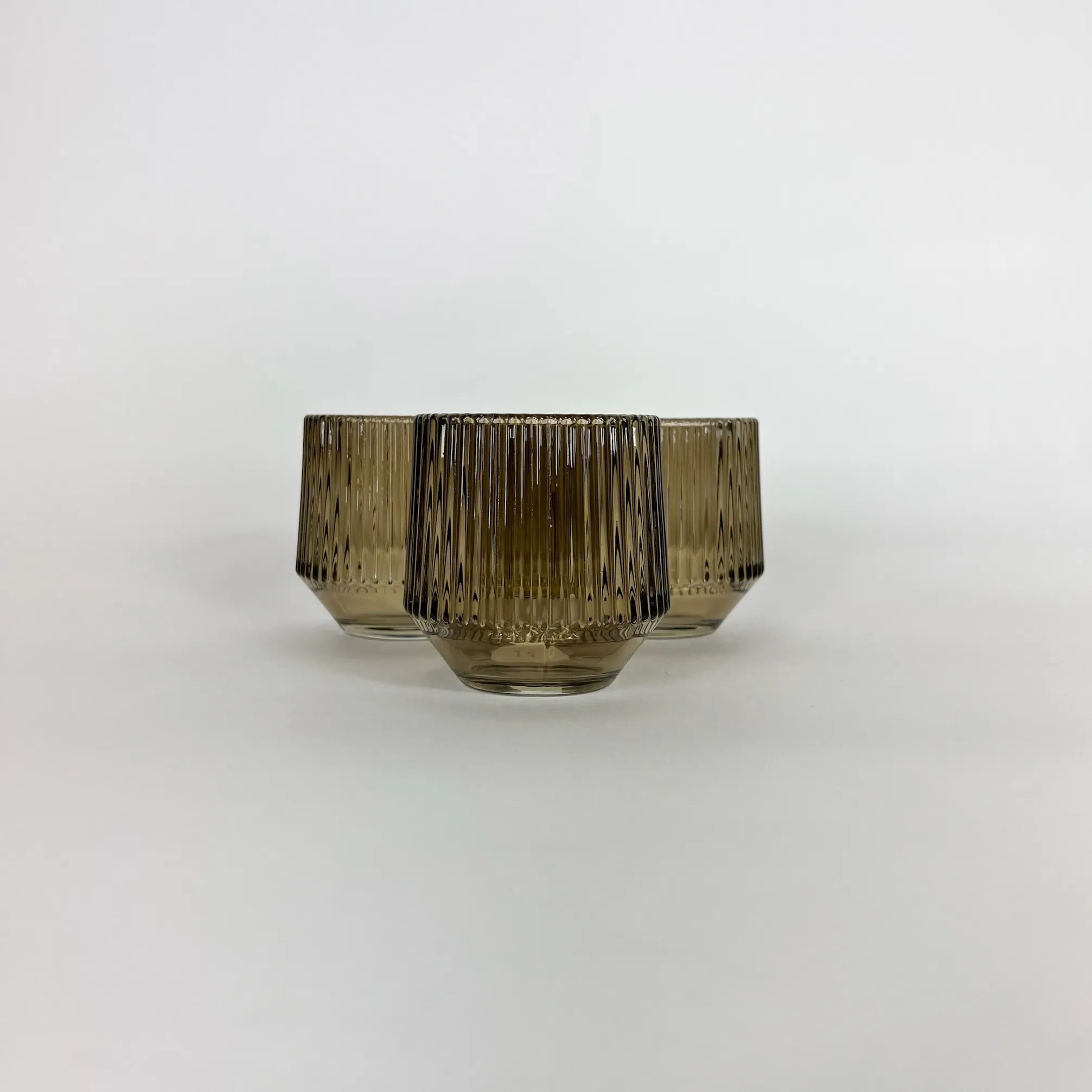 OLA RIBBED VOTIVE HOLDER