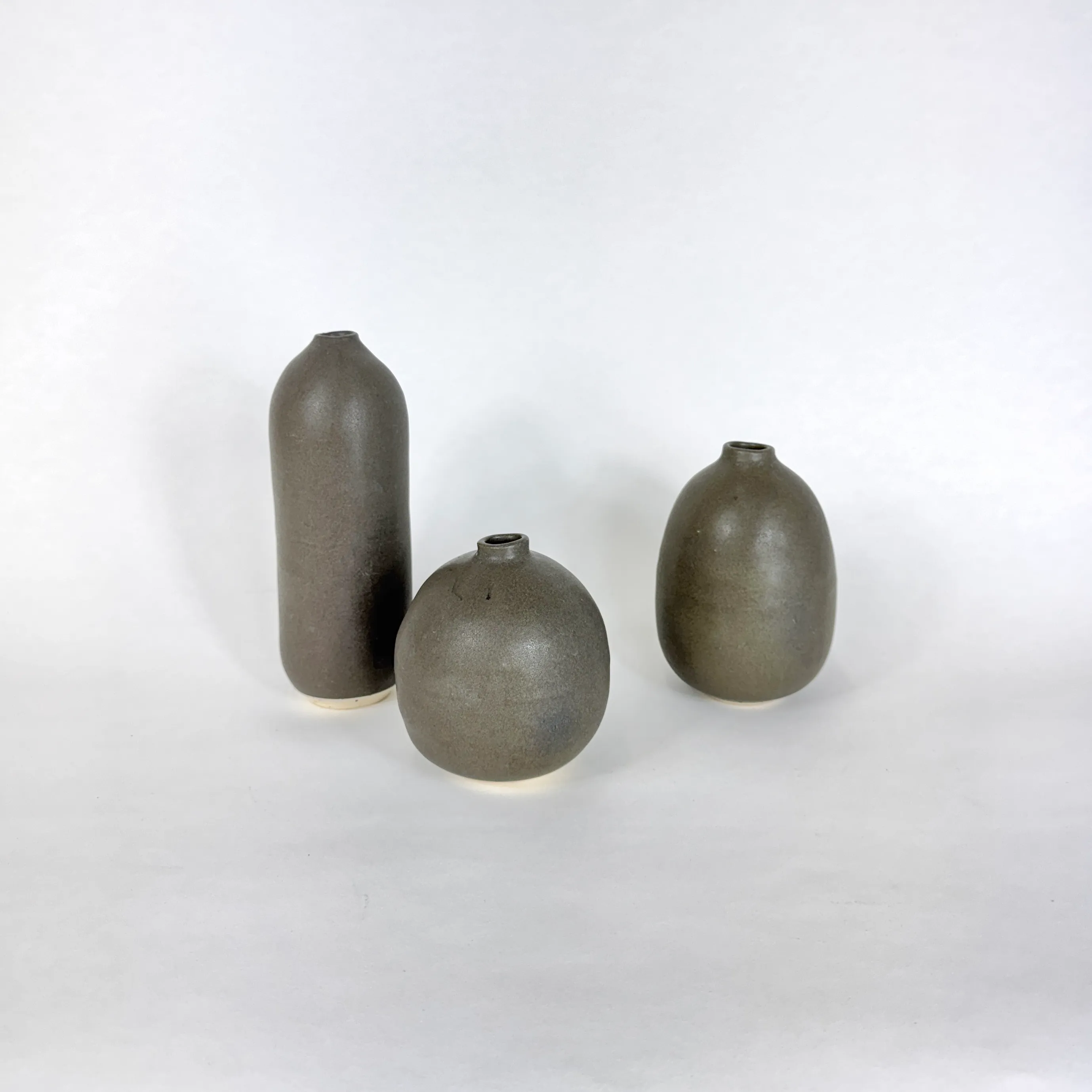 JUDY JACKSON BUD VASES - CHARCOAL
