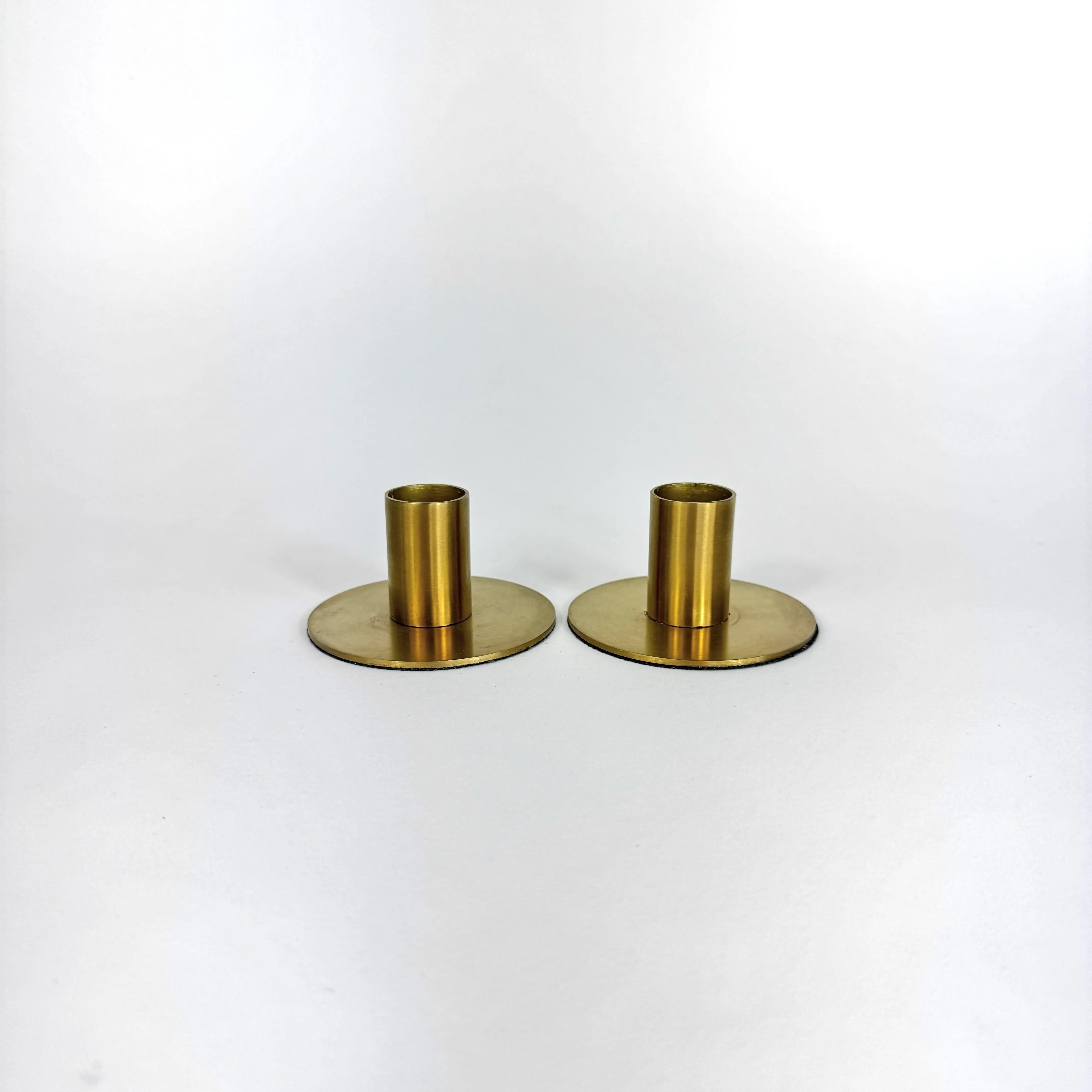 BRASS CANDLE HOLDERS