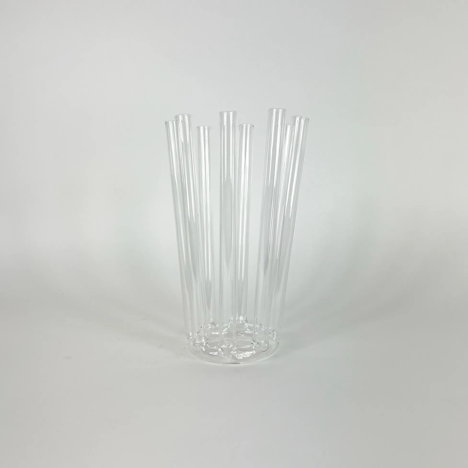 GLASS STEM VASE