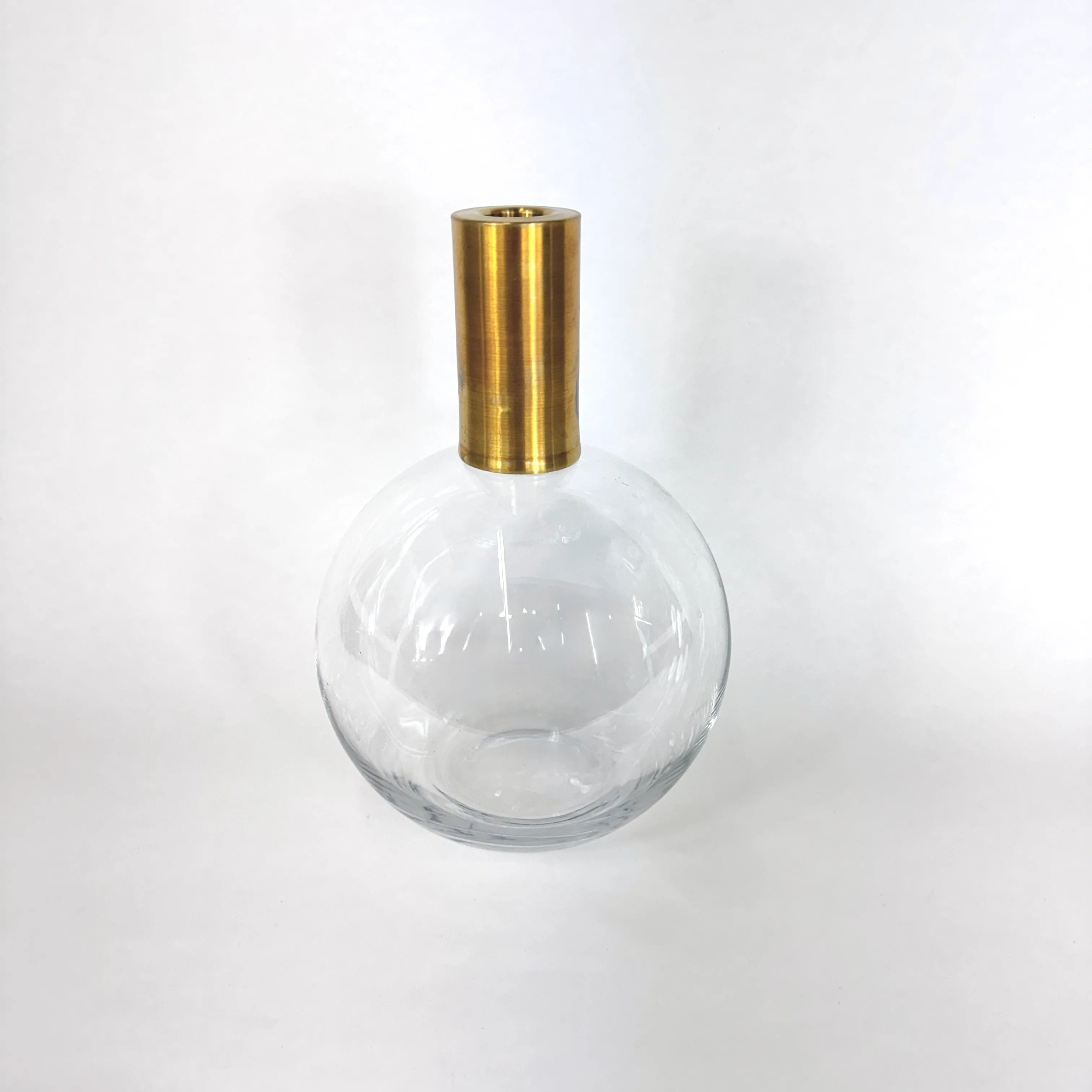 FLORENCE ROUND GLASS BUD VASE