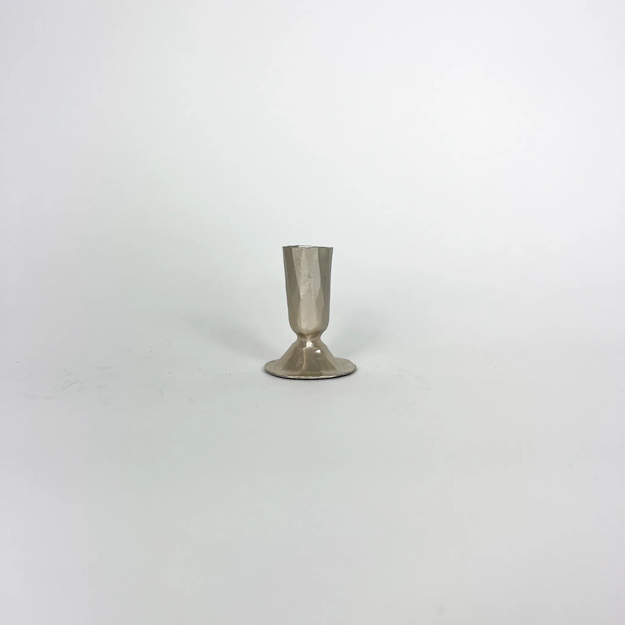 CAST SILVER TAPER HOLDERS